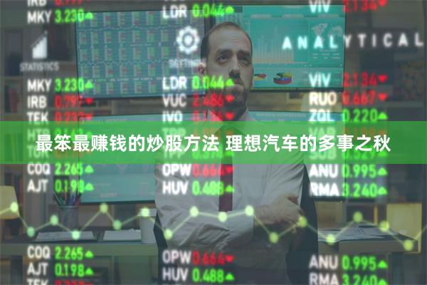 最笨最赚钱的炒股方法 理想汽车的多事之秋