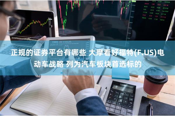 正规的证券平台有哪些 大摩看好福特(F.US)电动车战略 列为汽车板块首选标的
