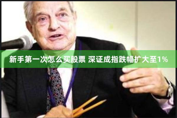 新手第一次怎么买股票 深证成指跌幅扩大至1%