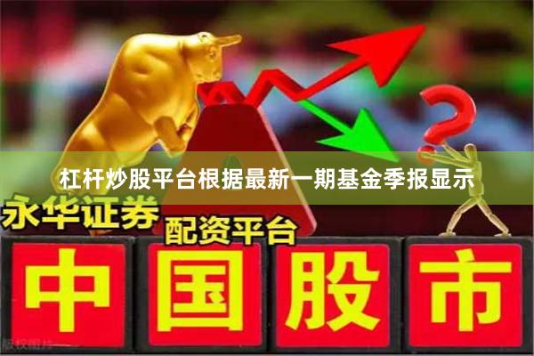 杠杆炒股平台根据最新一期基金季报显示