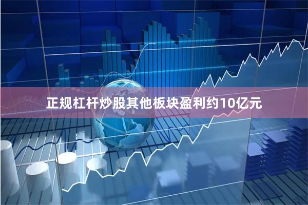 正规杠杆炒股其他板块盈利约10亿元